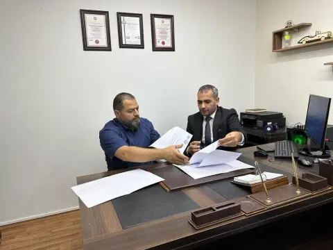 Signing a protocol agreement for cooperation, support and exchange of experiences in the field of training and consultation