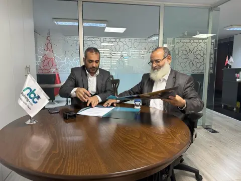 Signing a protocol agreement with the Libyan Center for Electronic Systems, Software and Aviation Research
