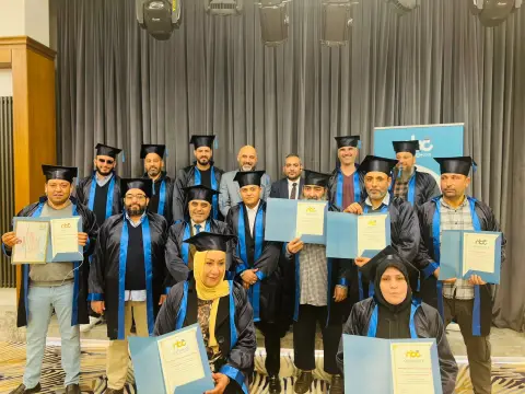 البرنامج التدريبي للمجموعة السادسة: إدارة التميّز الذكي 2024 لتحديد الاحتياجات التدريبية وتحليلها وتقييمها