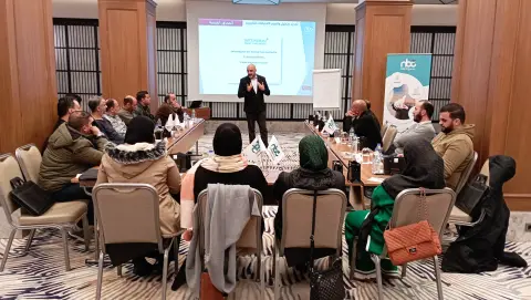 The training program for the sixth group: Smart Discrimination Management 2024 to identify, analyze and evaluate training needs