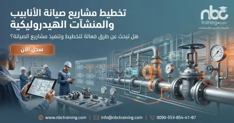 تخطيط مشاريع صيانة الأنابيب والمنشآت الهيدروليكية